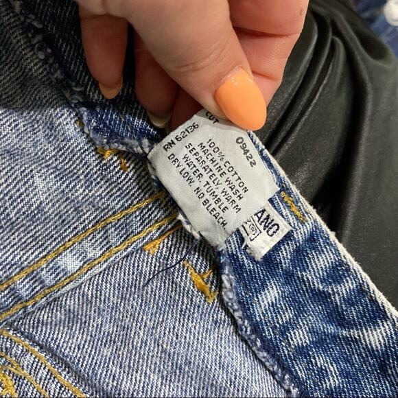 Rare George’s Marciano for Guess  Vintage Silm Mom Jeans Side Zipper - Picture 12 of 16